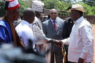 Côte d'Ivoire: A MÂ’Bengué, Ouattara réaffirme son intension de briguer un second mandat